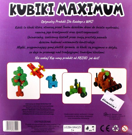 Kubiki maxi 199 el. [KLOCKI]