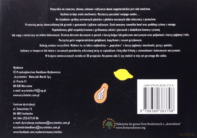 Kuchnia wegetariańska - Marta Kępa [KSIĄŻKA]