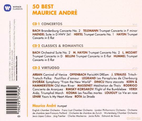 Maurice Andre: 50 Best Maurice Andre [3CD]
