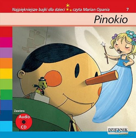 Najpiękniejsze bajki dla dzieci 07: Pinokio [AUDIOBOOK] [książka]+[CD]
