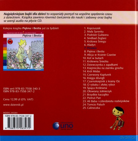 Najpiękniejsze bajki dla dzieci 07: Pinokio [AUDIOBOOK] [książka]+[CD]