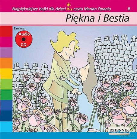 Najpiękniejsze bajki dla dzieci 08: Piękna i Bestia [AUDIOBOOK] [książka]+[CD]