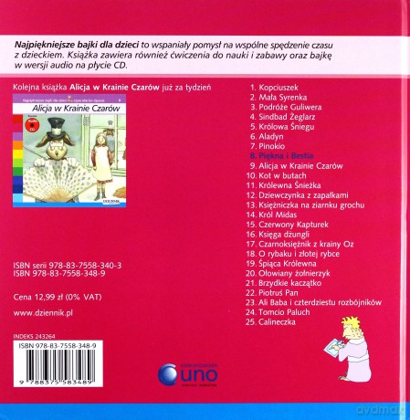 Najpiękniejsze bajki dla dzieci 08: Piękna i Bestia [AUDIOBOOK] [książka]+[CD]