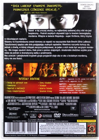 Niepokój [DVD]