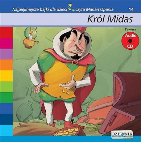 Najpiękniejsze bajki dla dzieci 14: Król Midas [AUDIOBOOK] [książka]+[CD]