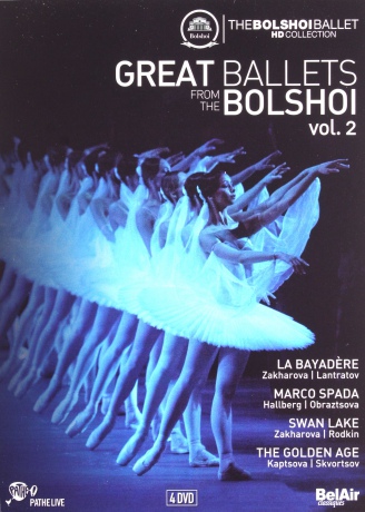 Great Ballets Bolshoi Vol.2 [4DVD]