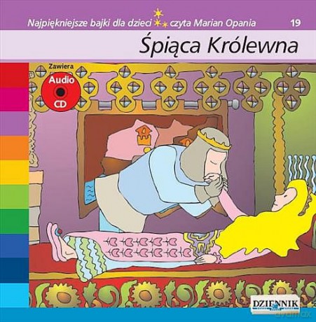 Najpiękniejsze bajki dla dzieci 19: Śpiąca królewna [AUDIOBOOK] [książka]+[CD]