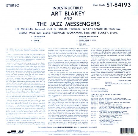 Art Blakey: Indestructible [Winyl]