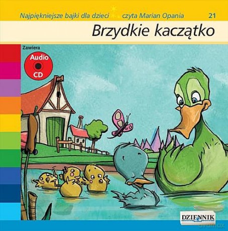 Najpiękniejsze bajki dla dzieci 21: Brzydkie kaczątko [AUDIOBOOK] [książka]+[CD]