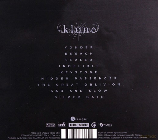 Klone: Le Grand Voyage (digipack) [CD]
