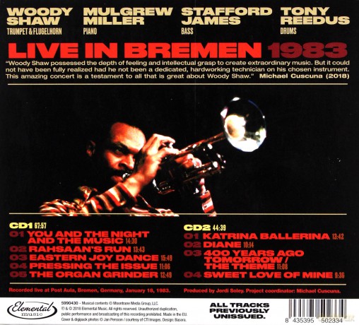 Woody Shaw: Live Bremen 1983 [2CD]