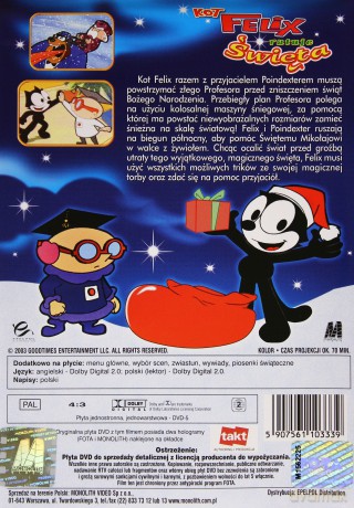 Kot Felix Ratuje Święta [DVD]