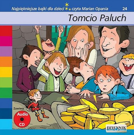 Najpiękniejsze bajki dla dzieci 24: Tomcio Paluch [AUDIOBOOK] [książka]+[CD]