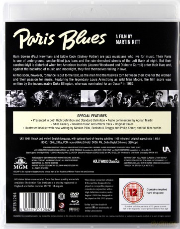 Paris Blues [Blu-Ray]+[DVD]