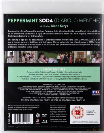 Peppermint Soda (Syrop miętowy) [Blu-Ray]+[DVD]