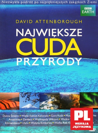 David Attenborough Przedstawia: Największe cuda przyrody (digipack) [DVD]
