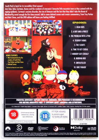 South Park Season 22 [DVD]