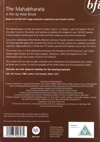The Mahabharata [2DVD]