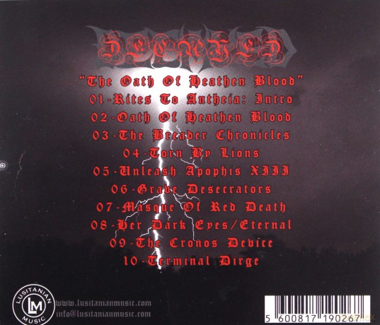 Decayed: The Oath Of Heathen Blood [CD]
