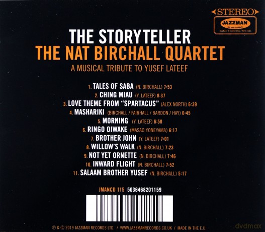 Nat Birchall Quartet: The Storyteller - A Musical Tribute To Yusef Lateef [CD]