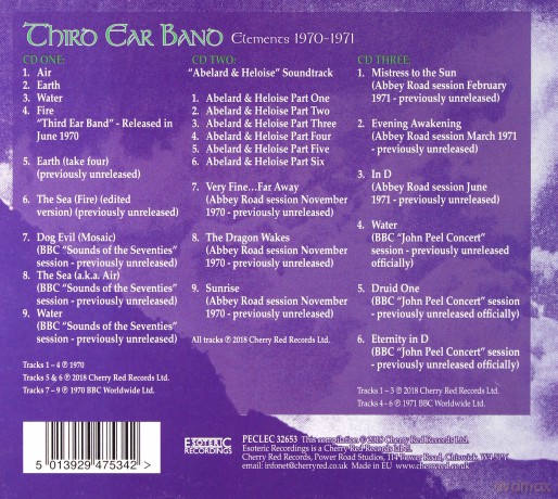 Third Ear Band: Third Ear Band - Elements 1970-1971 (Remastered & Expanded Edition) [3CD]