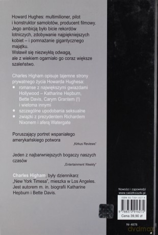 Howard Hughes: brawura, szaleństwo, tajemnica - Charles Higham [książka]