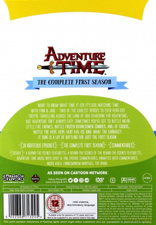 Adventure Time Season 1 (Pora na przygodę) [2DVD]