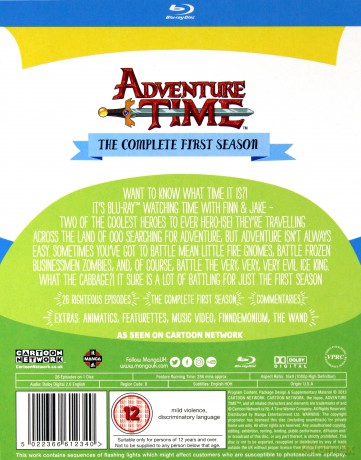 Adventure Time Season 1 (Pora na przygodę) [Blu-Ray]