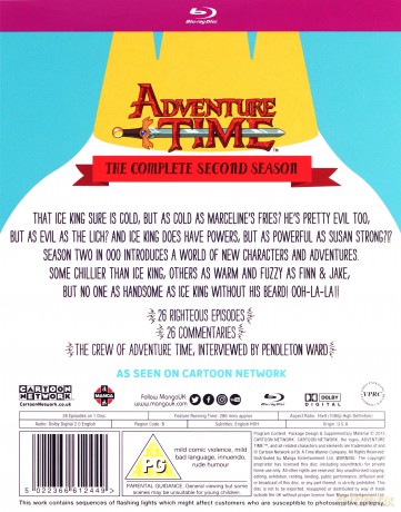 Adventure Time Season 2 (Pora na przygodę) [Blu-Ray]