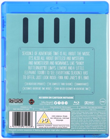 Adventure Time Season 3 (Pora na przygodę) [Blu-Ray]