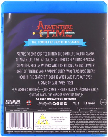 Adventure Time Season 4 (Pora na przygodę) [Blu-Ray]