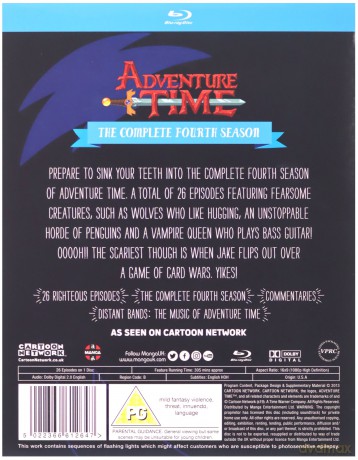 Adventure Time Season 4 (Pora na przygodę) [Blu-Ray]