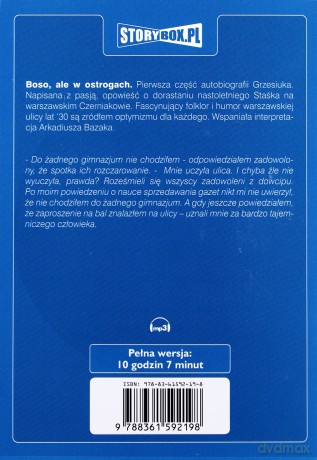 Boso ale w ostrogach - Stanisław Grzesiuk [AUDIOBOOK] [CD-MP3]