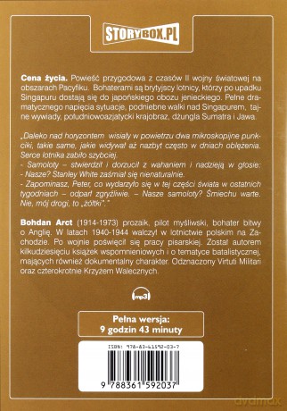 Cena życia - Bohdan Arct [AUDIOBOOK] [CD-MP3]