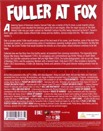 Fuller At Fox: Five Films 1951-1957 (Bagnet na broń / Kieszonkowiec z South Street / Piekielna misja / House of Bamboo / Czterdzieści rewolwerów) [5xBlu-Ray]