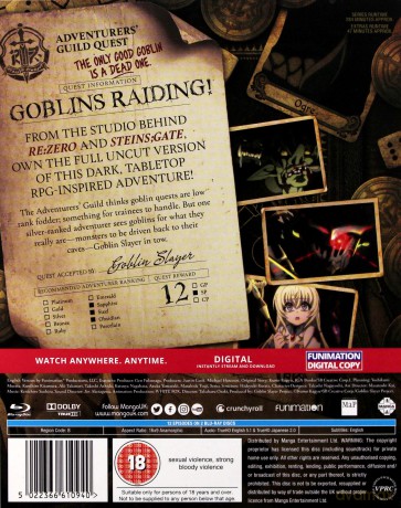 Goblin Slayer Season 1 [2xBlu-Ray]
