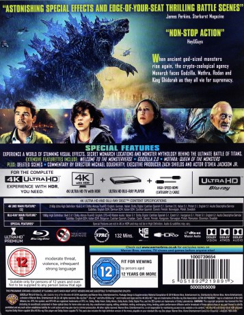 Godzilla II: Król potworów [Blu-Ray 4K]+[Blu-Ray]