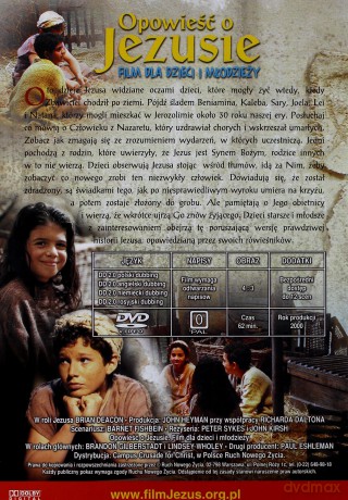 Opowieść o Jezusie - film dla dzieci i młodzieży [DVD]