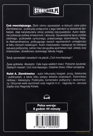 Coś mocniejszego - Rafał A. Ziemkiewicz [AUDIOBOOK] [CD-MP3]