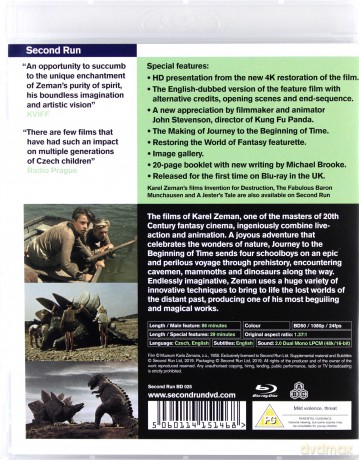 Journey To The Beginning Of Time (Wyprawa w przeszłość) [Blu-Ray]