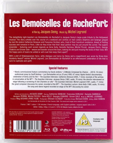 Les Demoiselles De Rochefort (Panienki z Rochefort) [Blu-Ray]