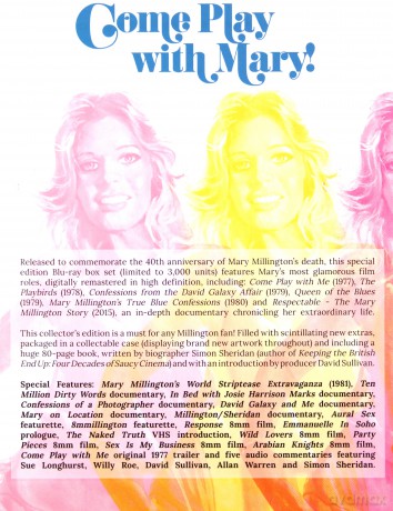 Mary Millington Movie Collection [BOX] [Blu-Ray]