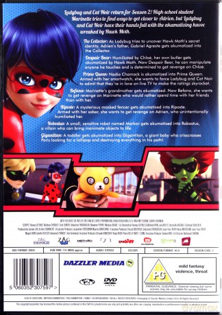 Miraculous: Tales Of Ladybug And Cat Noir - Gigantian & Other Stories (Biedronka i Czarny Kot) [DVD]