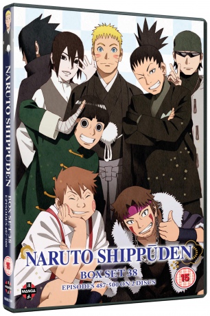Naruto Shippuden Box 38 (Episodes 487-500) [2DVD]