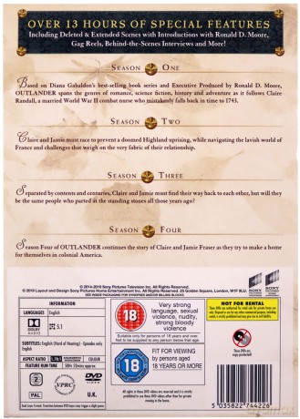 Outlander Season 1-4 [21DVD]