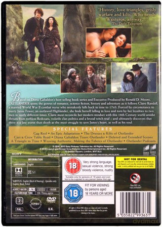 Outlander Season 1-4 [21DVD]