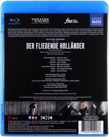 Richard Wagner: Der Fliegende Hollander [Blu-Ray]+[DVD]