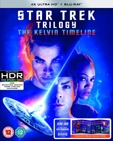 Star Trek (2009) / Star Trek Into Darkness / Star Trek Beyond - Kelvin Timeline (Star Trek / W ciemność. Star Trek / Star Trek: W nieznane) [3xBlu-Ray 4K]+[3xBlu-Ray]