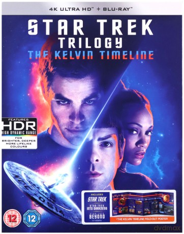 Star Trek (2009) / Star Trek Into Darkness / Star Trek Beyond - Kelvin Timeline (Star Trek / W ciemność. Star Trek / Star Trek: W nieznane) [3xBlu-Ray 4K]+[3xBlu-Ray]