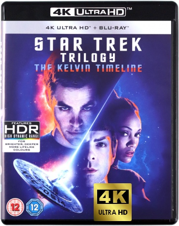 Star Trek (2009) / Star Trek Into Darkness / Star Trek Beyond - Kelvin Timeline (Star Trek / W ciemność. Star Trek / Star Trek: W nieznane) [3xBlu-Ray 4K]+[3xBlu-Ray]